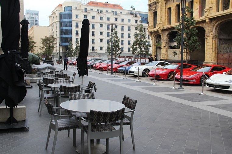 Ferrari Car Show at Beirut Souks